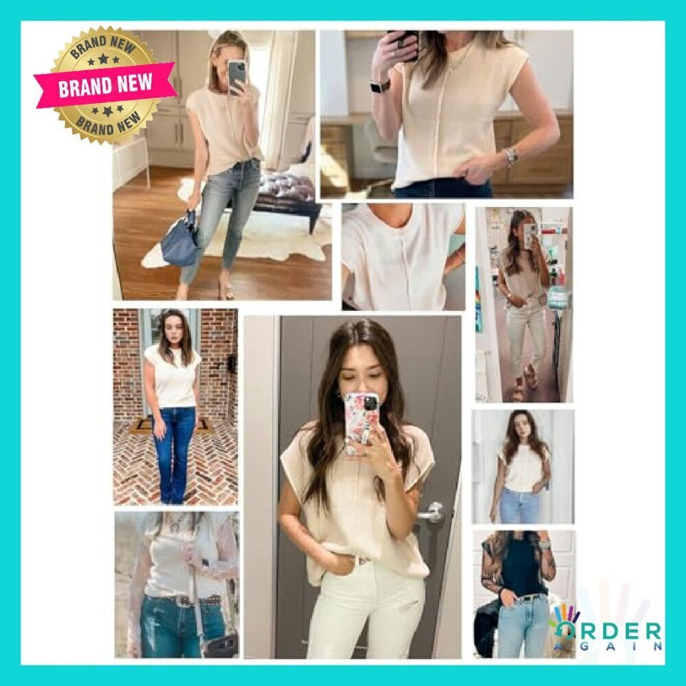 Crochet Cap Sleeve Vest Boho Western Flowy Top Spring Summer Casual - Picture 5 of 8